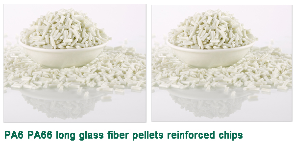 PA6 PA66 Reinforced thermoplastic long glass fiber pellets chips